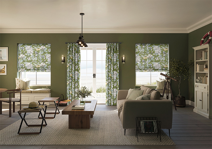 Lavish, Moss - Roman Blind - Image 8
